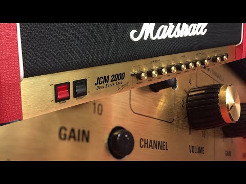 Marshall JCM 2000 C12 cap mod switchable