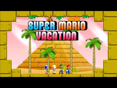 Super Mario Vacation - 100% Full Game Walkthrough