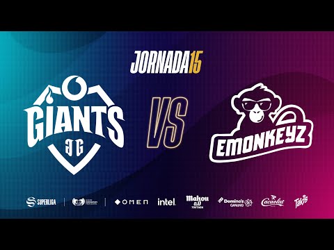 VODAFONE GIANTS VS EMONKEYZ CLUB  - LEAGUE OF LEGENDS - SUPERLIGA - JORNADA 15