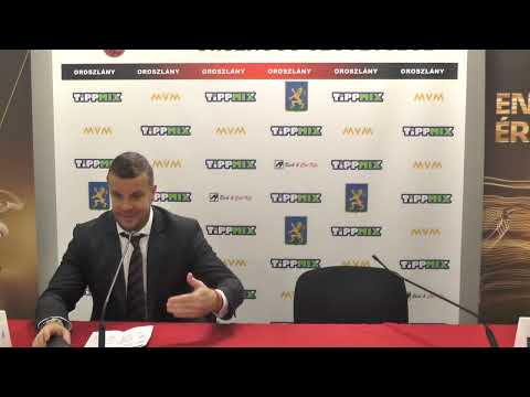 MVM-OSE Lions - Egis Körmend sajtótájékoztató