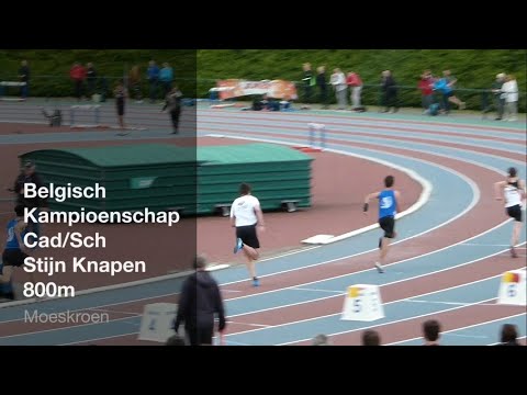 BK Cad/Sch Moeskroen - 800m - Stijn Knapen