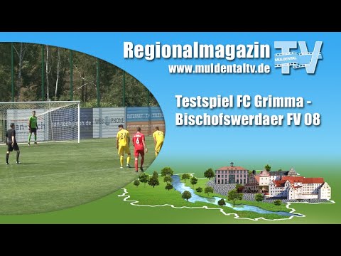 First football test match at Grimma Husaren-Sportpark sees no winner