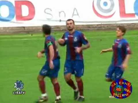 Gol del 2 - 2 Biancolino in Cynthia Genzano - Salerno Calcio 2 - 2 del 06/11/2011