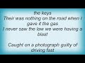 Saxon - Slow Lane Blues Lyrics