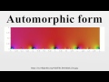 Automorphic Form
