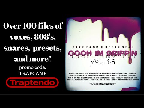 Ocean Veau Ooh I'm Drippin drum kit vol 1.5 walkthrough