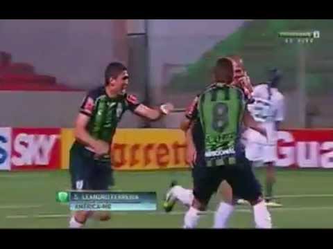 GOL DO AMÉRICA MINEIRO! Leandro Ferreira aos 29 do 1º Tempo