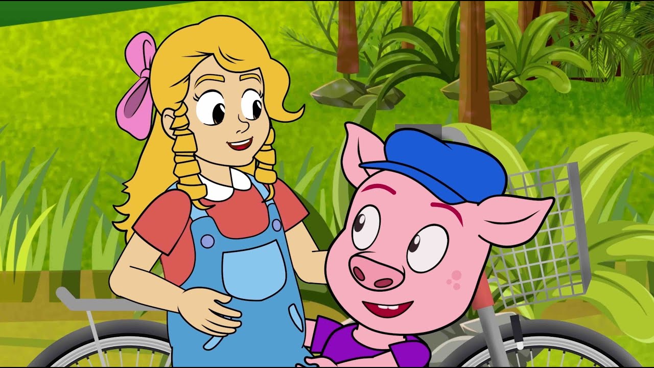 Cachinhos Dourados e os Três Porquinhos | Conto | Desenho animado infantil com @OsAmiguinhosTV
