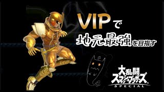 【スマブラsp】　ファルコンで地元最強を目指す配信　VIP
