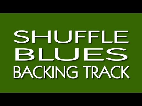 Shuffle Blues Backing Track in C
