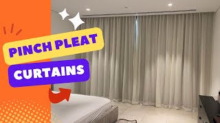 Business Bay - Pinch Pleat Curtains