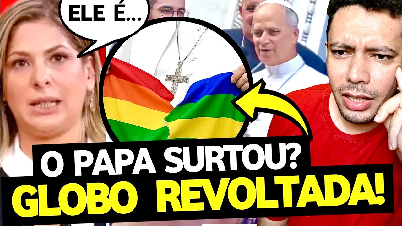 😱“RASGOU A BANDEIRA AO VIVO” O papa ficou D0ID0? Nunca VI UM PAPA MUDAR TÃO RÁPIDO COMO ESTE!