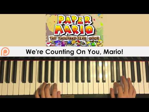 Paper Mario - We're Counting On You, Mario! (Piano Cover) | Patreon Dedication #154