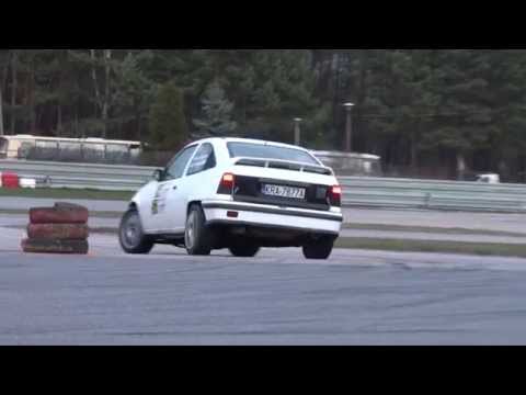 Kozynacki Jarosław - Opel Kadett - "SuperBarbórka 2014" Tor Kielce 13-12-2014