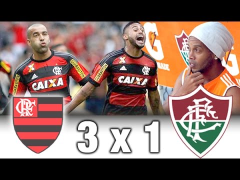 Flamengo 3 x 1 Fluminense * Brasileiro 2015 * Melhores Momentos