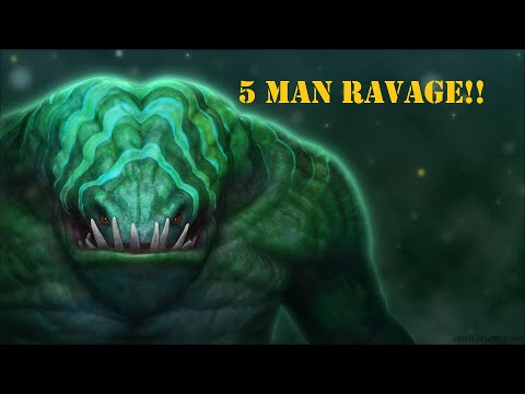 Game Ending Ravage | Tidehunter Dota 2