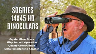 ๐ฅSogries 14x45 Binoculars Review ๐ญ BEST Bird Watching & Zoom Lens!