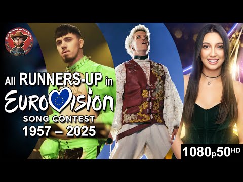 All Runners-Up 🥈 in Eurovision Song Contest (1957-2025)