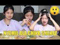 NYEMILNYA CHIKA SHENAZ SEGINI APA LAGI MAKANNYA
