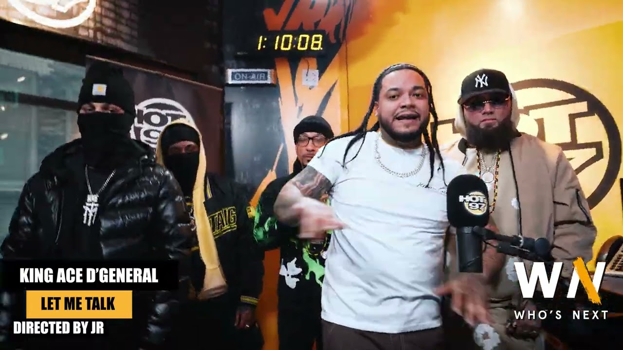 King Ace D'General - Let Me Talk (Who's Next? In Studio Performance) | Hot 97
