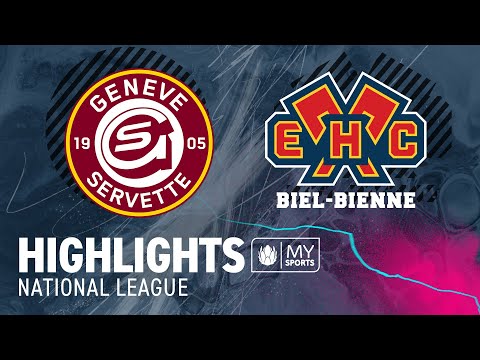 Genève-Servette HC - HC Bienne 3-2 OT (1-0; 0-2; 1-0)