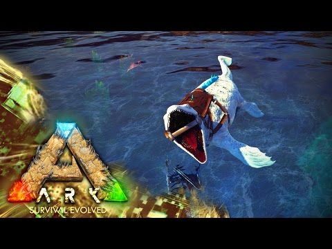 MODDED ARK: Scorched Poop ~ Ep 48 ~ EXPLORER MOSA & CASTLE BUILDING!!