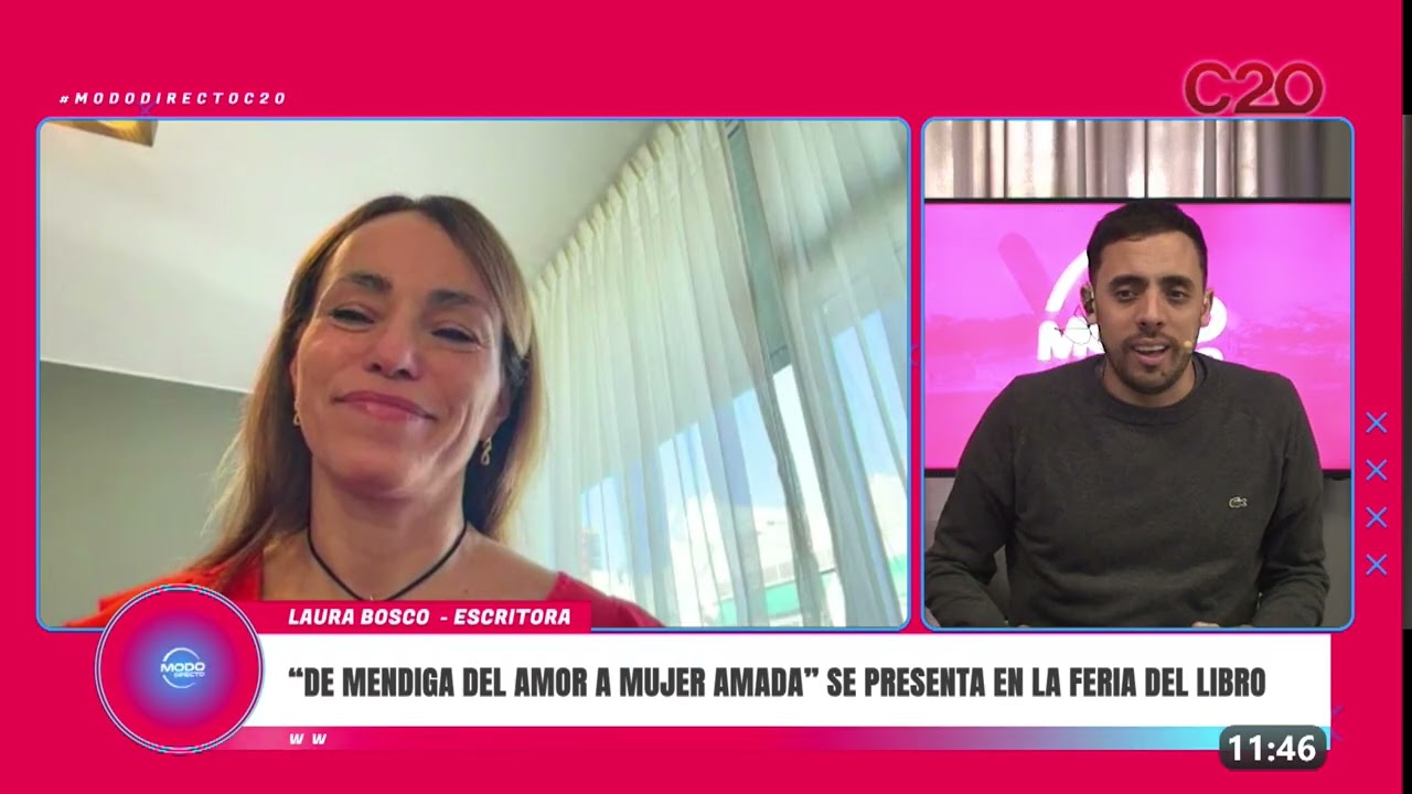 Modo Directo | "De Mendiga del Amor a Mujer Amada" Se presenta en la Feria del Libro - Laura bosco.