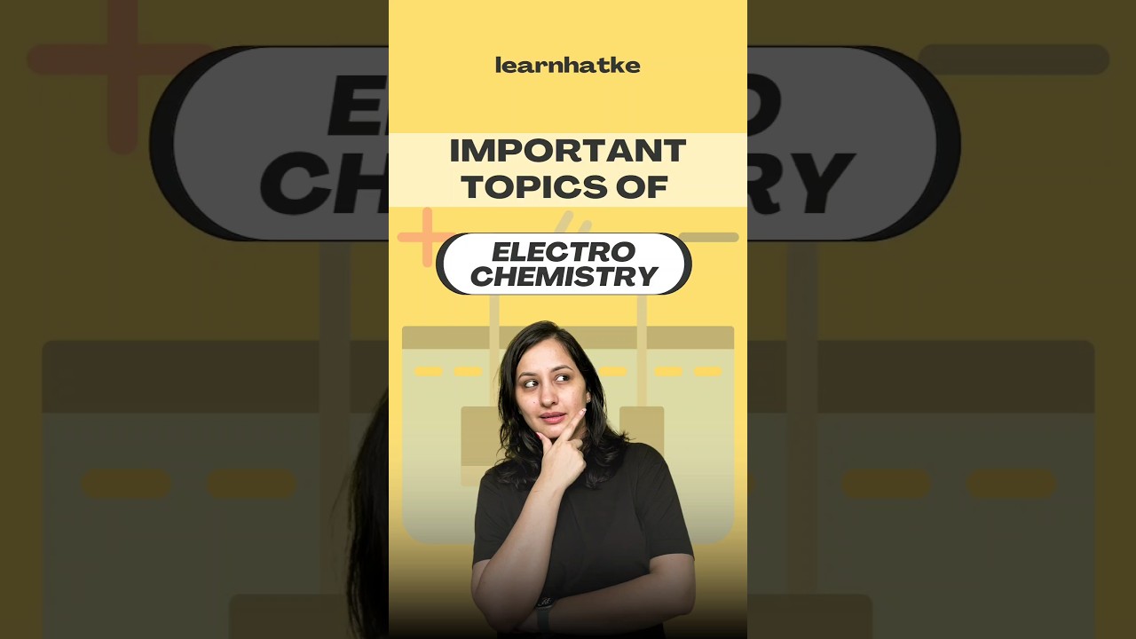 Important topics for electrochemistry #class12chemistry #electrochemistry #cbse #viralshorts
