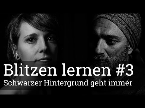 ⚡️ Serie: Blitzen lernen #3 - Schwarzer Hintergrund geht IMMER