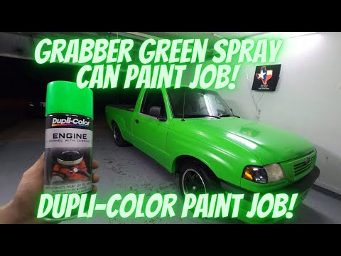 CHEAP Dupli-Color Spray Can Paint Job That Looks Good!