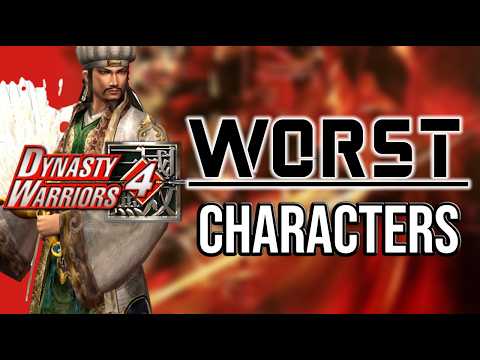 The WEAKEST Characters From Dynasty Warriors 4