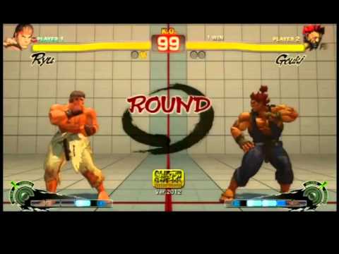 TGS Daigo Ryu vs Infiltration Gouki Akuma FT10