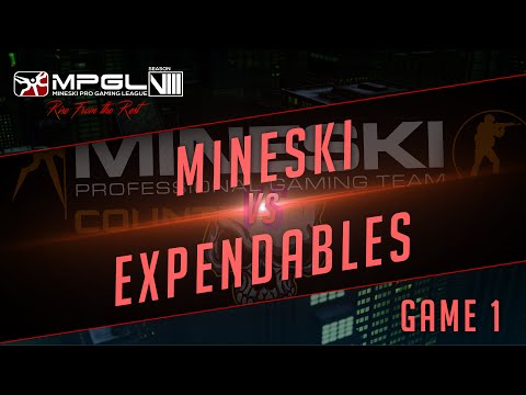 Mineski vs Expendables - Mineski Pro Gaming League Season 8 - CS:GO - Game 1 - Playoffs
