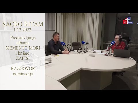 Predstavljanje albuma Memento mori i knjige / SACRO RITAM HKR, 2022. (1. dio)