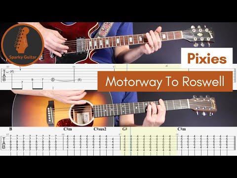Motorway to Roswell - Pixies (Guitar Cover #126 with Tabs)