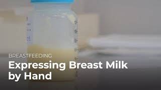 Download lagu Expressing breast milk by hand | Breastfeeding mp3