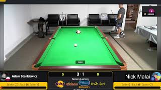 Nick Malai - Adam Stankiewicz - Formula B135 9 ball sparing match
