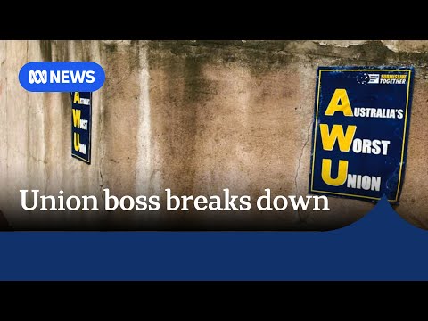 Union boss breaks down at Queensland CFMEU inquiry | ABC News