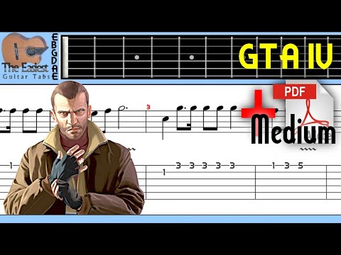 GTA IV Theme Guitar Tab