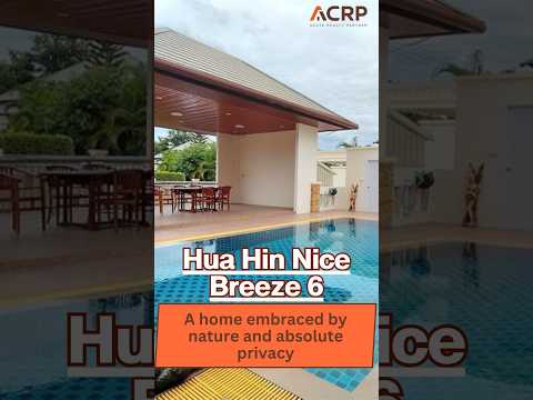 เติมเต็มความสุขให้ทุกวันที่ Hua Hin Nice Breeze 6 บ้านที่โอบล้อมด้วยธรรมชาติ ความเป็นส่วนตัว – รูปที่ 2