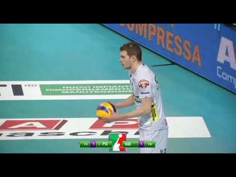 3° set: Kioene Padova - Emma Villas Siena 2-1