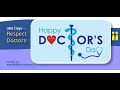 National Doctor S Day 1st July Happy Doctors Day To Indian Medical Fraternity