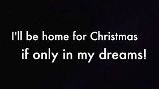 I&#39;ll Be Home For Christmas-Josh Groban (Lyrics)