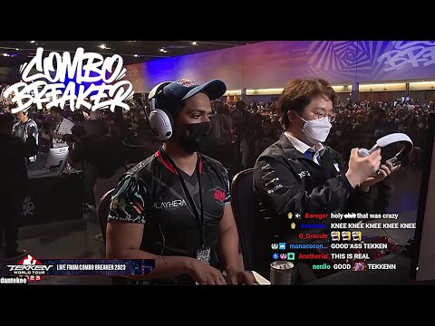 Legendary Grand Finals - Arslan Ash vs KNEE - Combo Breaker 2023 Tekken 7