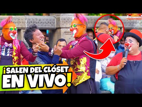 ‼️PENELOPE KISSES the MOST VIRAL CLOWNS‼️😍🤣 | PIKOLIN AND KOKO | @ProduccionesJhenuamn