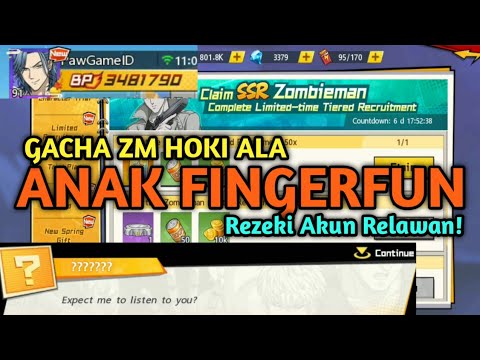 Gacha Return ZM di Akun Relawan Auto Hoki? Gw Resmi Jadi Anak Fingerfun 🤙 || OPM: THE STRONGEST