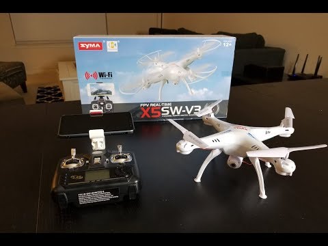 SYMA X5SW Drone Review (Good Beginner Drone)