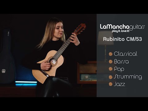 Демонстрация звучания классической гитары LaMancha Rubinito CM/53