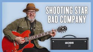 Shooting Star by Bad Company • Guitar Tutorial + Lesson