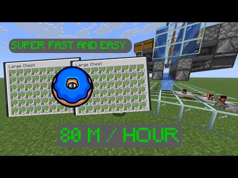SUPER Fast and Easy Kelp Farm on Donut SMP! 10M Per Hour!
